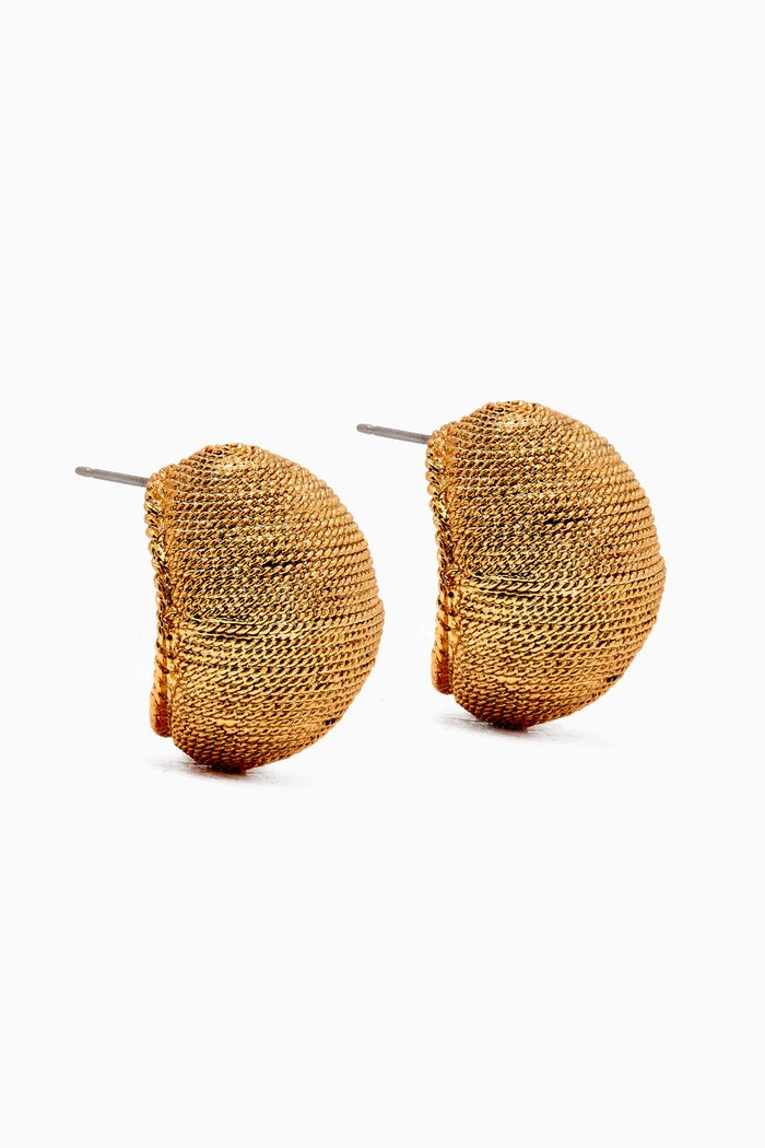 

Seed Stud Earrings, Gold