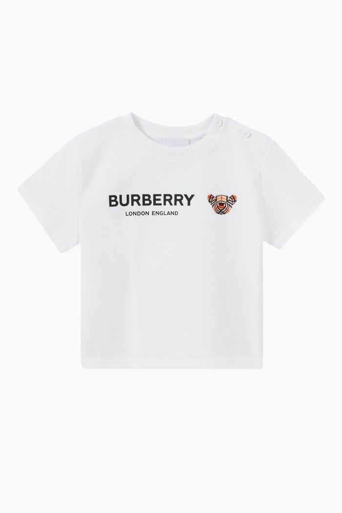 

Thomas Bear T-shirt in Cotton, White