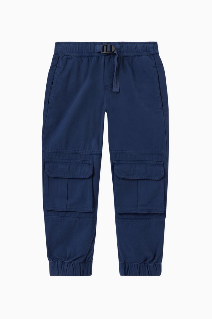 

Cargo Pants in Cotton Twill, Blue