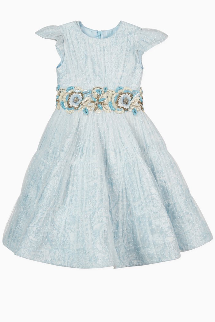 

Nigella Dress with Belt, Blue