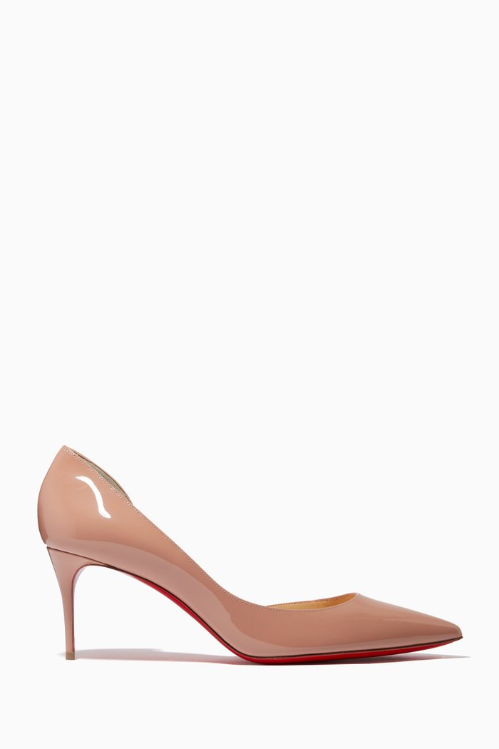 Iriza 70 Pumps in Patent Leather, Neutral