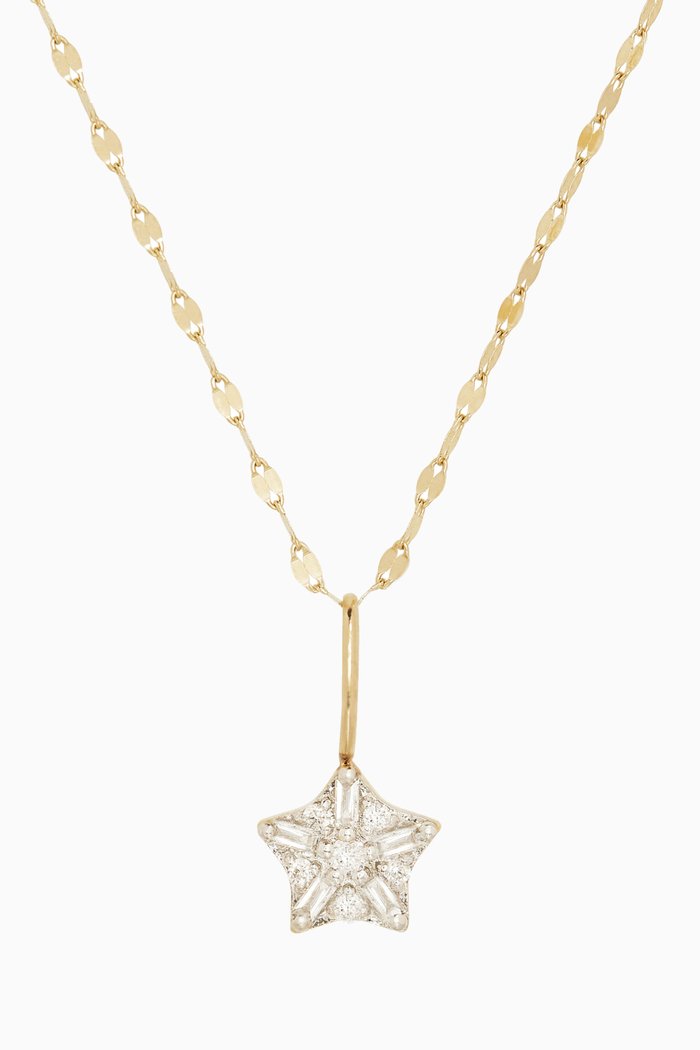 

Starbright Choker Necklace with Diamonds in 14kt Yellow Gold