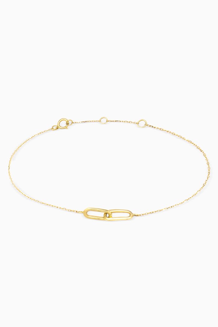 

Linked Up Bracelet in 14kt Yellow Gold