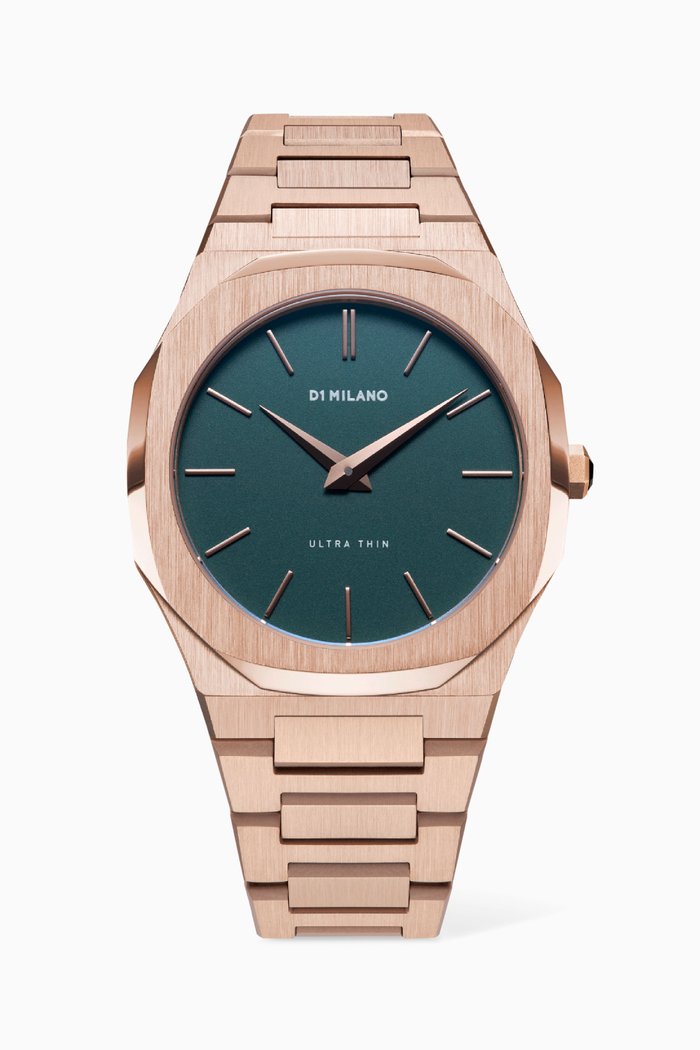 

Ultra Thin Bracelet Watch, 38mm, Rose gold
