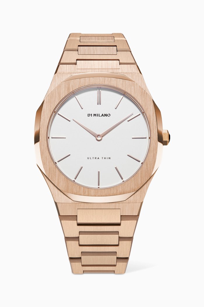 

Ultra Thin Bracelet Watch, 38mm, Rose gold