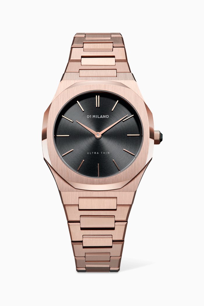 

Ultra Thin Bracelet Watch, 34mm, Rose gold