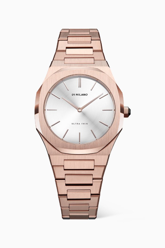 

Ultra Thin Bracelet Watch, 34mm, Rose gold