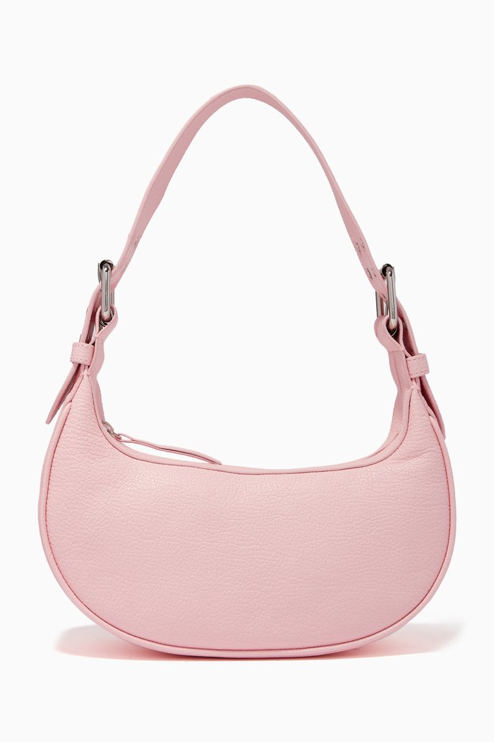 

Soho Bag in Grained Leather, Pink