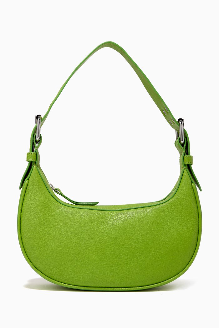 

Soho Bag in Grained Leather, Green