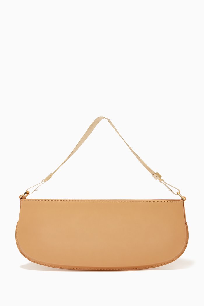 Beverly Bag in Smooth Leather, Neutral