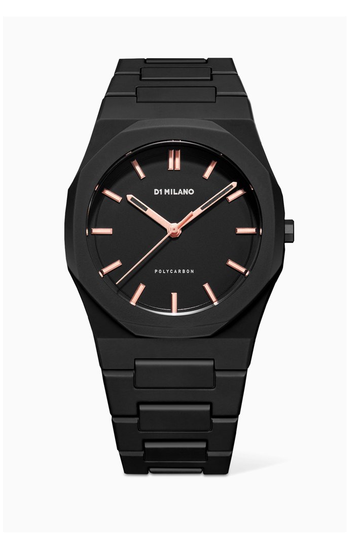 

Dawn Light Polycarbon Watch, 40.5mm, Black
