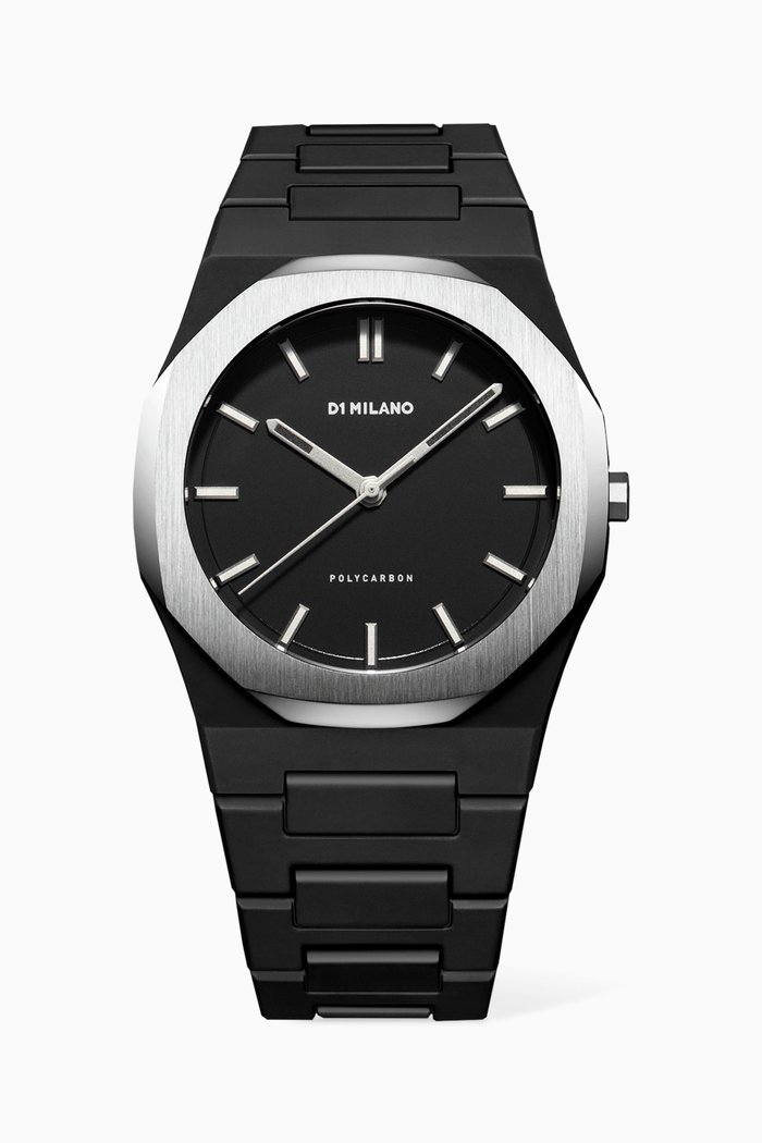 

Moonglade Polycarbon Watch, 40.5mm, Black