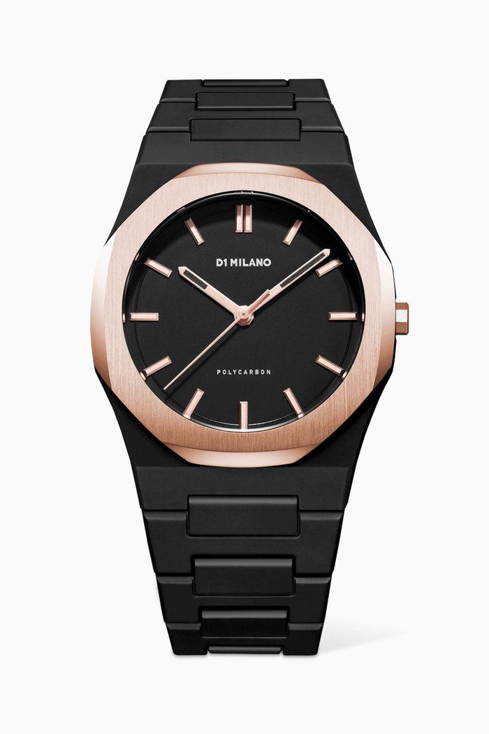 

Gloaming Polycarbon Watch, 40.5mm, Black