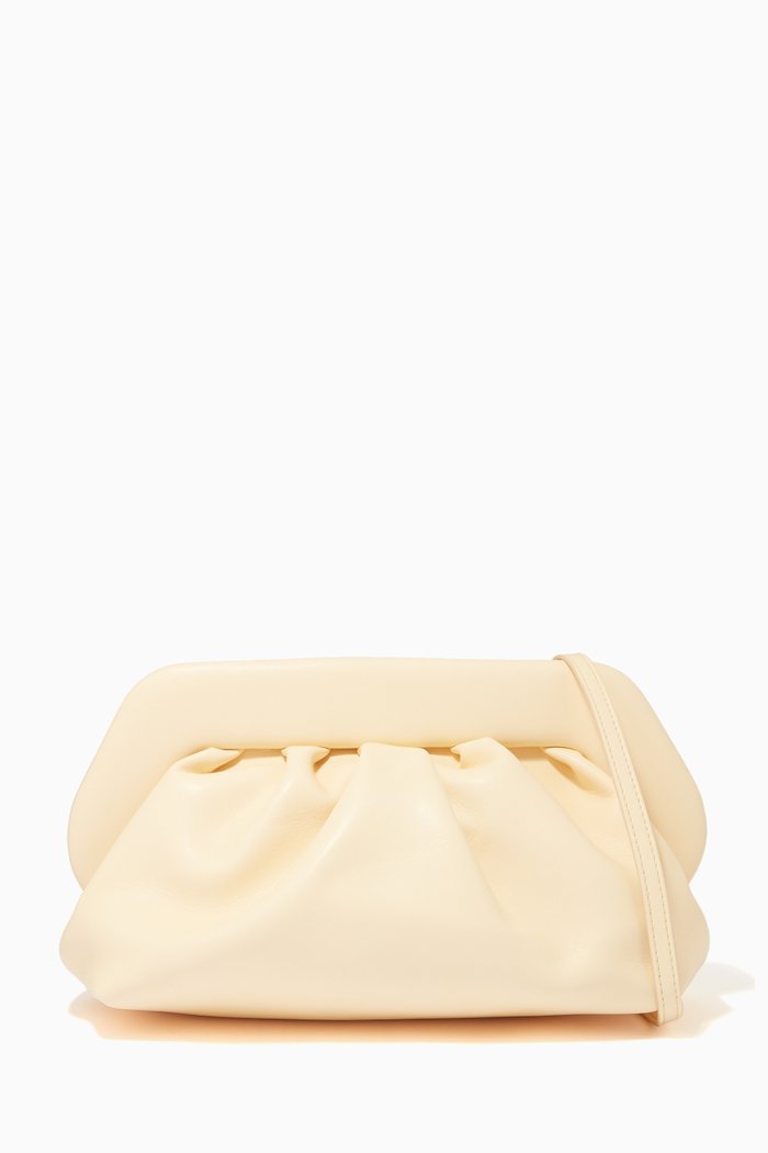 Bios Basic Pouch in Vegan Nappa, Neutral