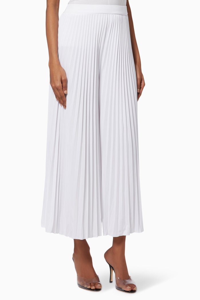 

Arianna Pleated Pants, White