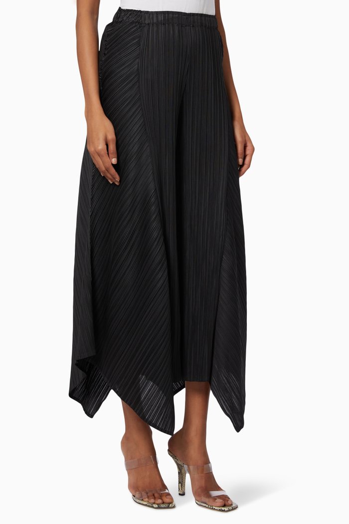 

Stacie Asymmetric Pants, Black