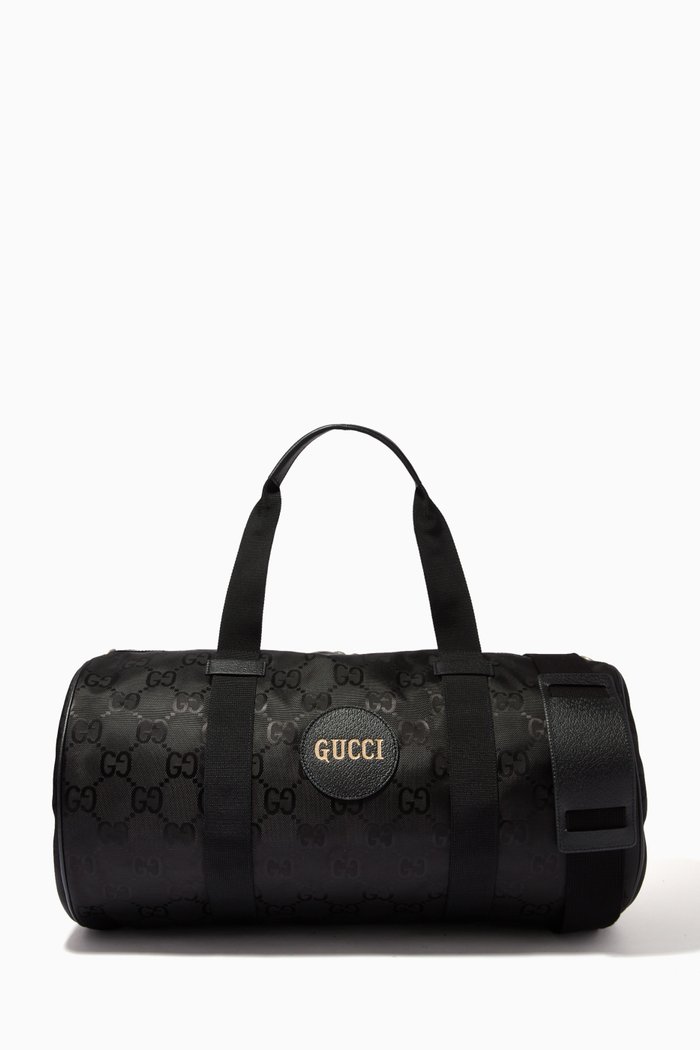 

Off The Grid Duffle Bag in GG Nylon, Black