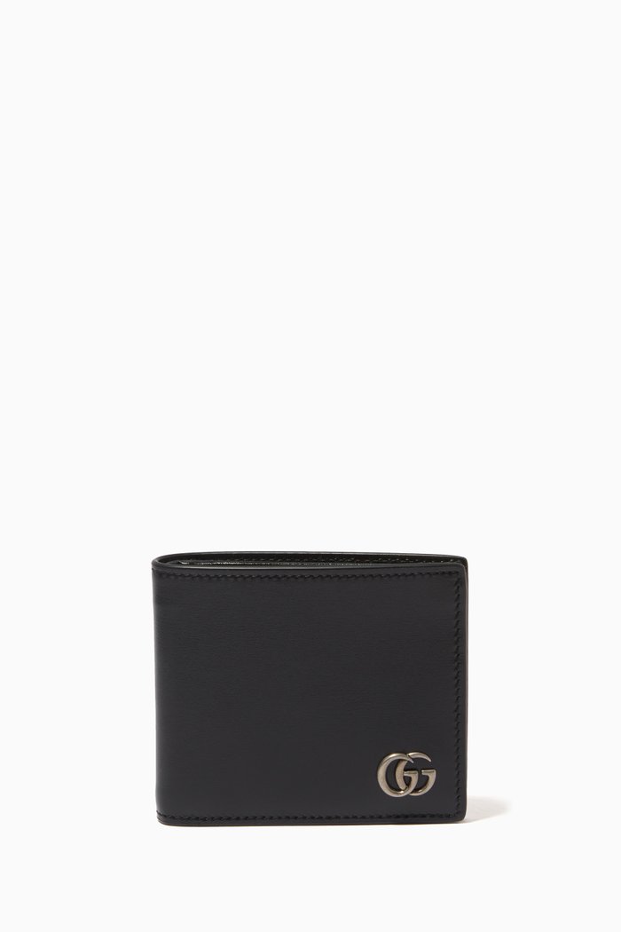 

GG Marmont Wallet in Leather, Black