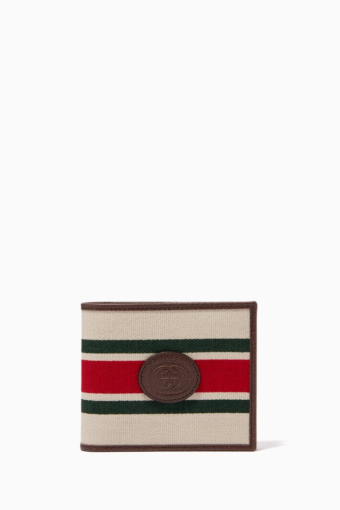 

Wallet in Linen Canvas, Neutral