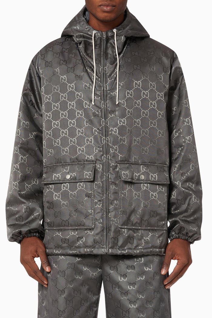 

Off The Grid Zip Jacket in GG ECONYL®, Grey