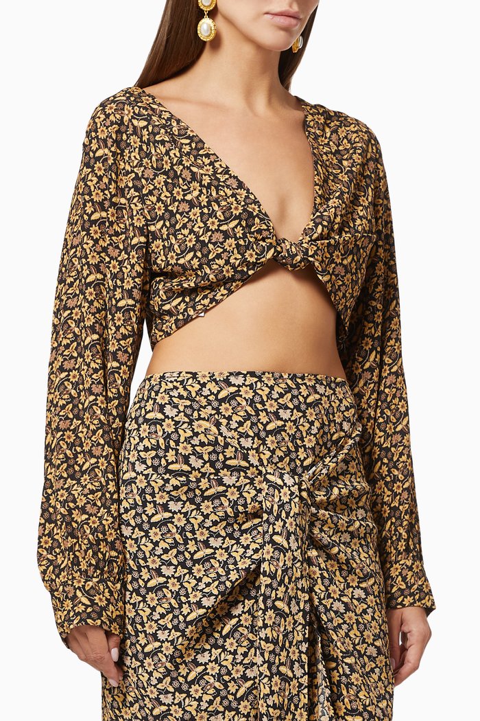 

Take Me Away Blouse in Viscose Blend, Multicolour
