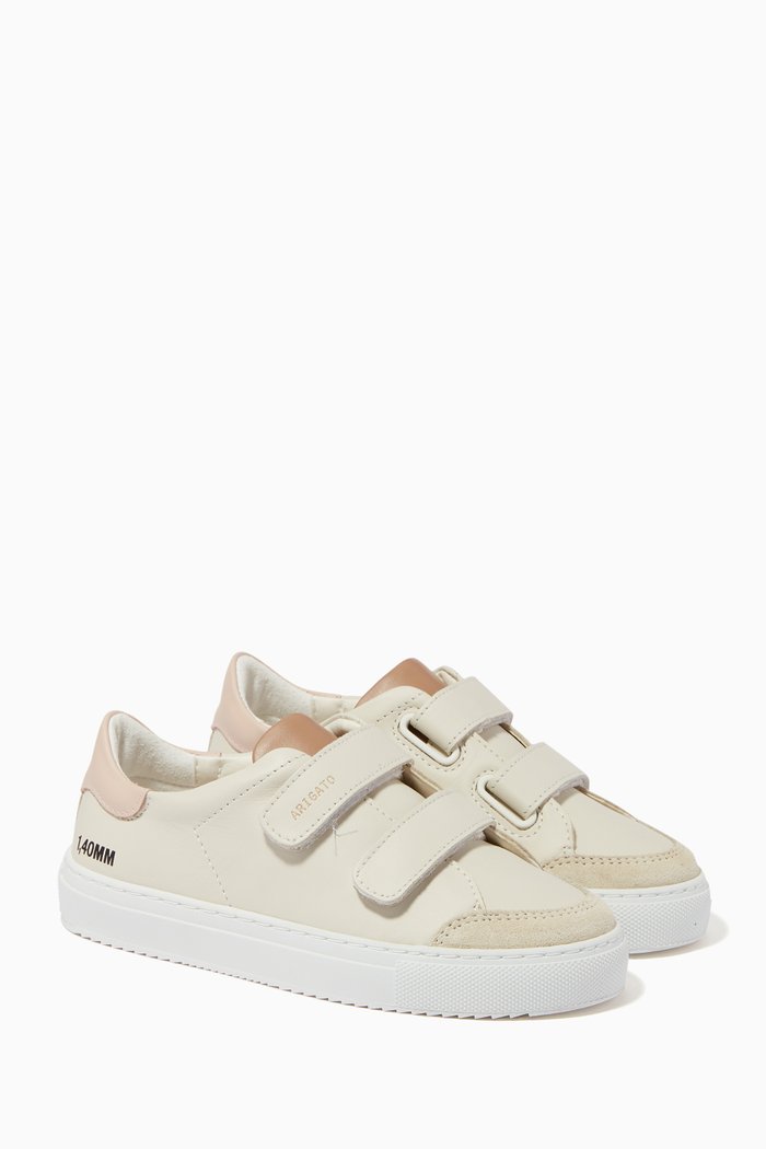 

Clean 90 Straps Sneakers in Leather, White