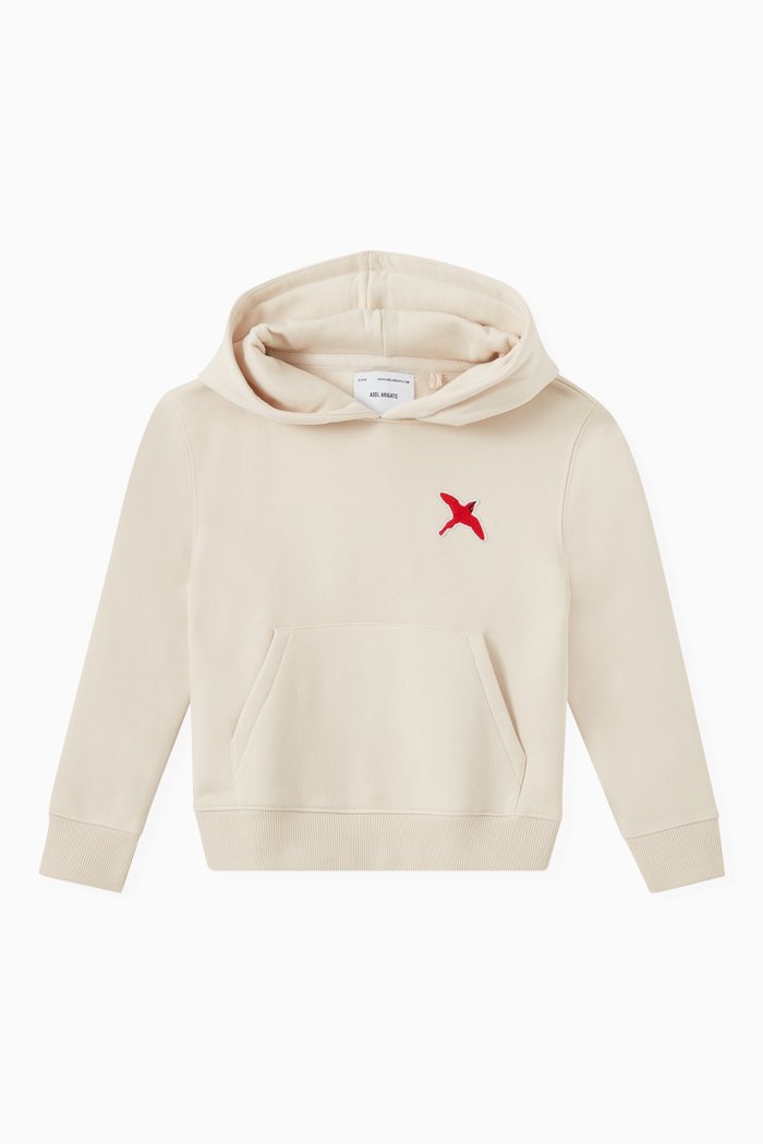 

Rouge Bee Bird Hoodie in Organic Cotton, Neutral