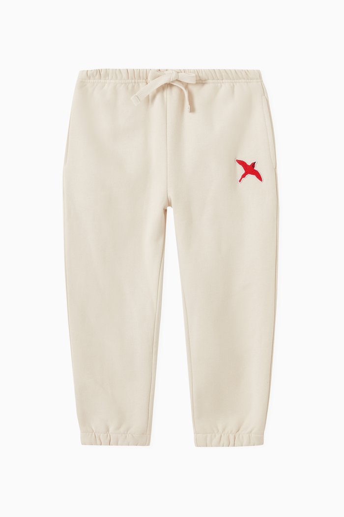 

Rouge Bee Bird Sweatpants in Organic Cotton, Neutral