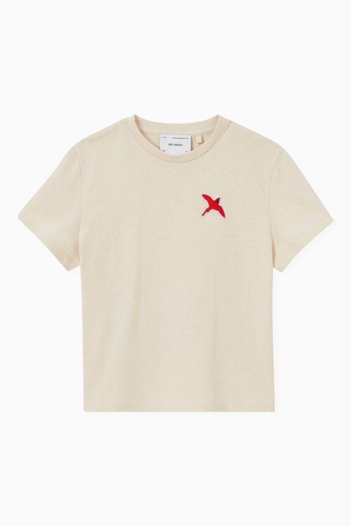 

Rouge Bee Bird T-shirt in Organic Cotton, Neutral