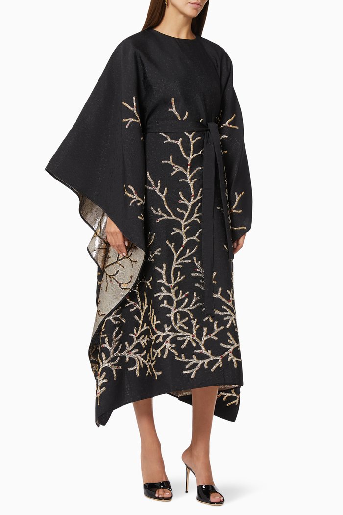 

Los Corales Kaftan, Black
