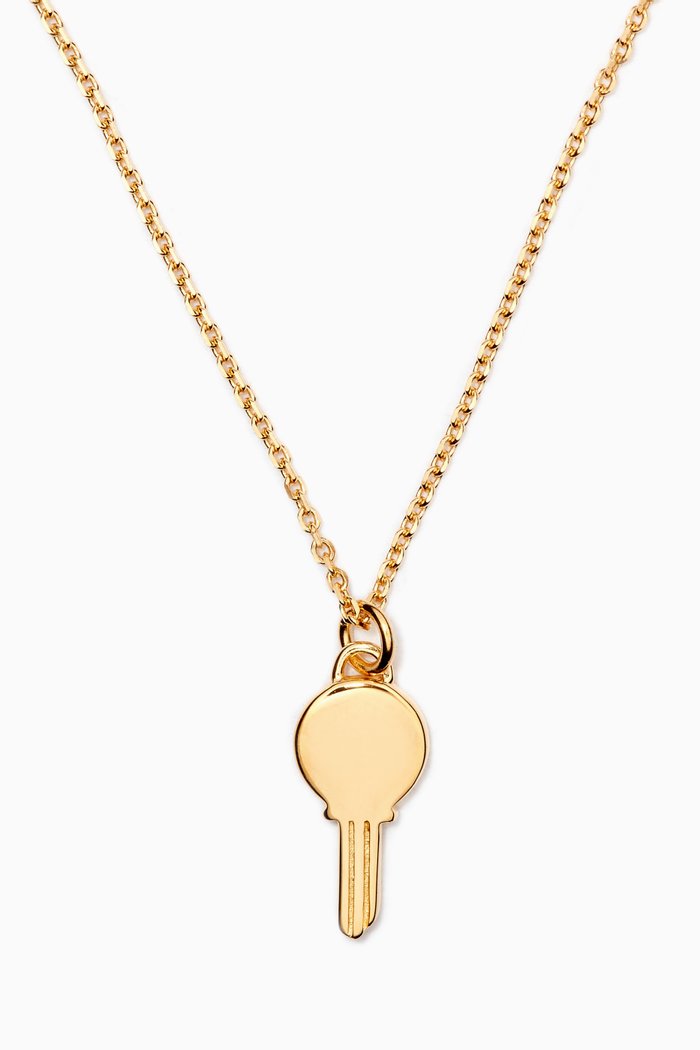 

Engrave Me Eternum Necklace in 18kt Gold-plated Sterling Silver