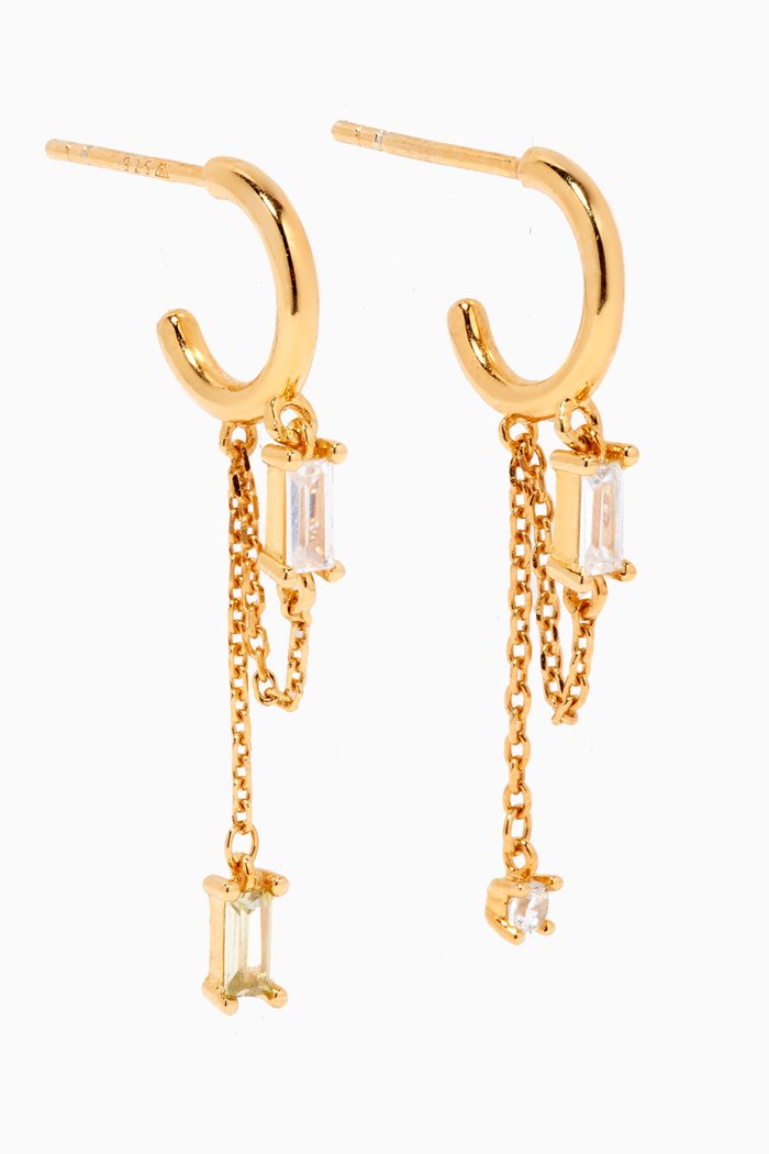 

Aisha Salma Earrings in 18kt Gold-plated Sterling Silver