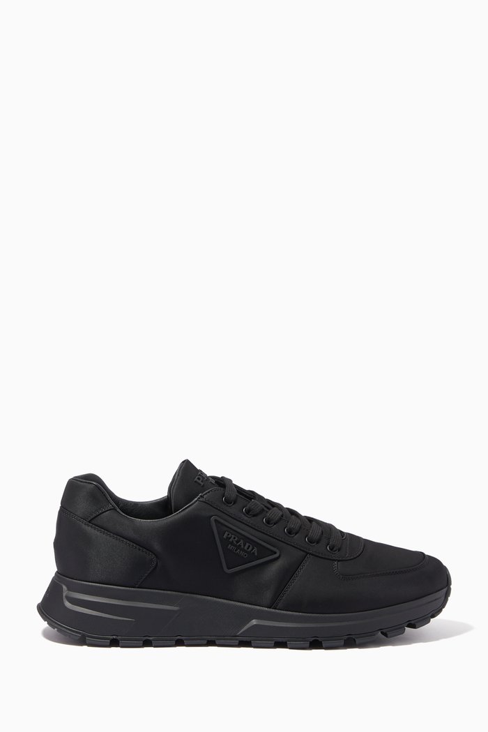 

PRAX 01 Sneakers in Re-Nylon Gabardine, Black