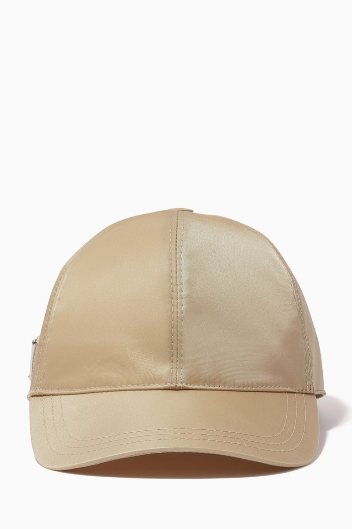 

Triangle Logo Baseball Cap in Re-Nylon, Neutral