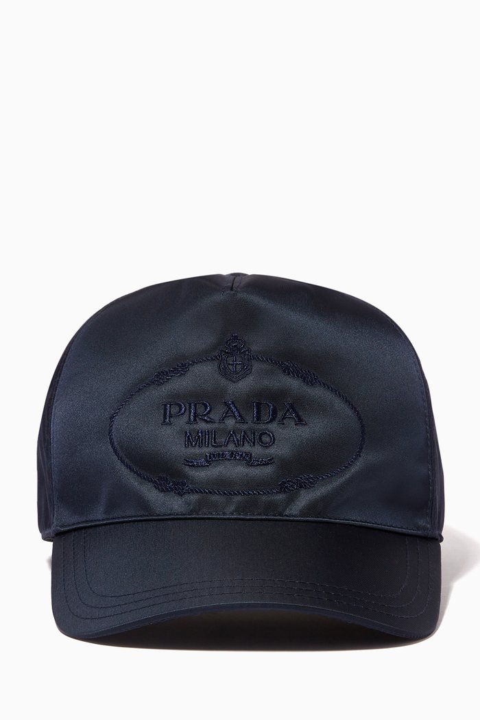 

Logo Baseball Cap in Nylon, Blue