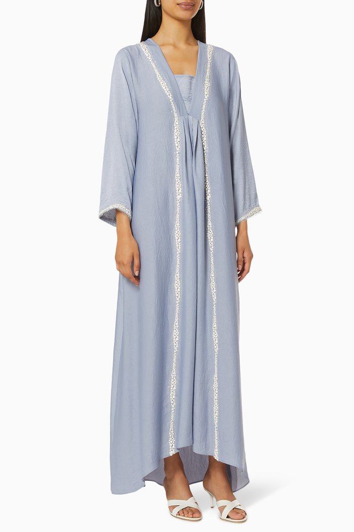 

Kaftan & Dress Set, Blue