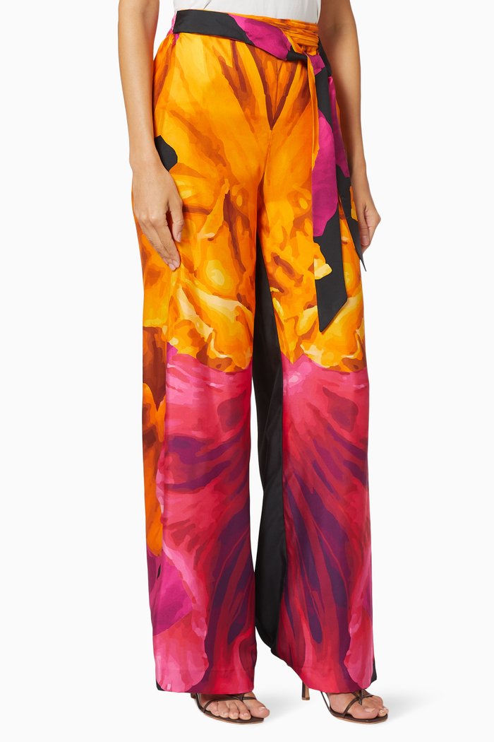 

Mares Pants in Silk Twill, Black