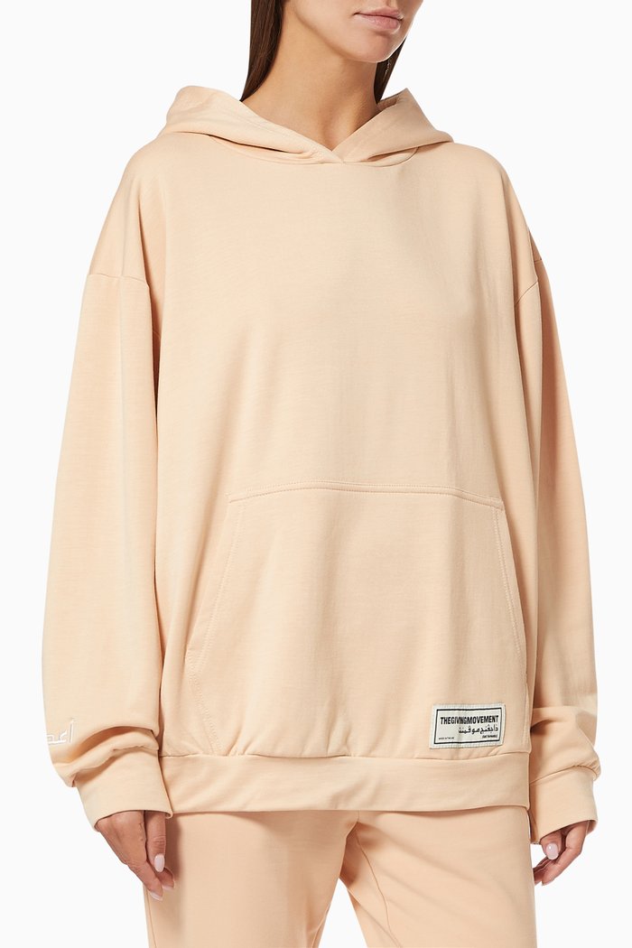 

Organic Bamboo Super Oversized Hoodie, Neutral