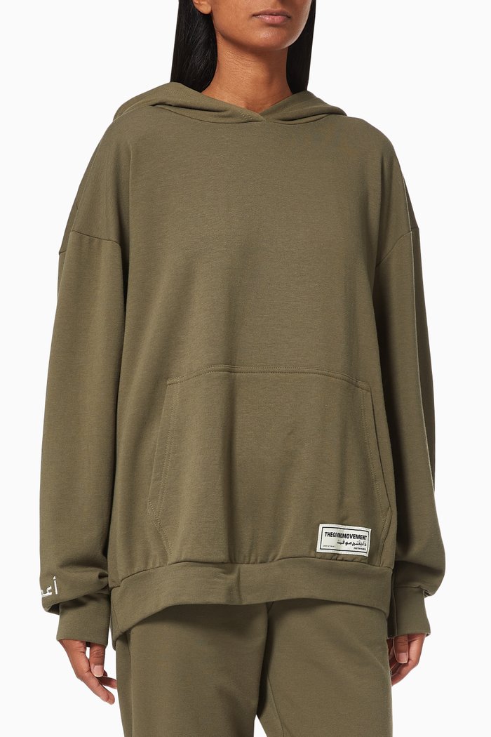 

Organic Bamboo Super Oversized Hoodie, Brown