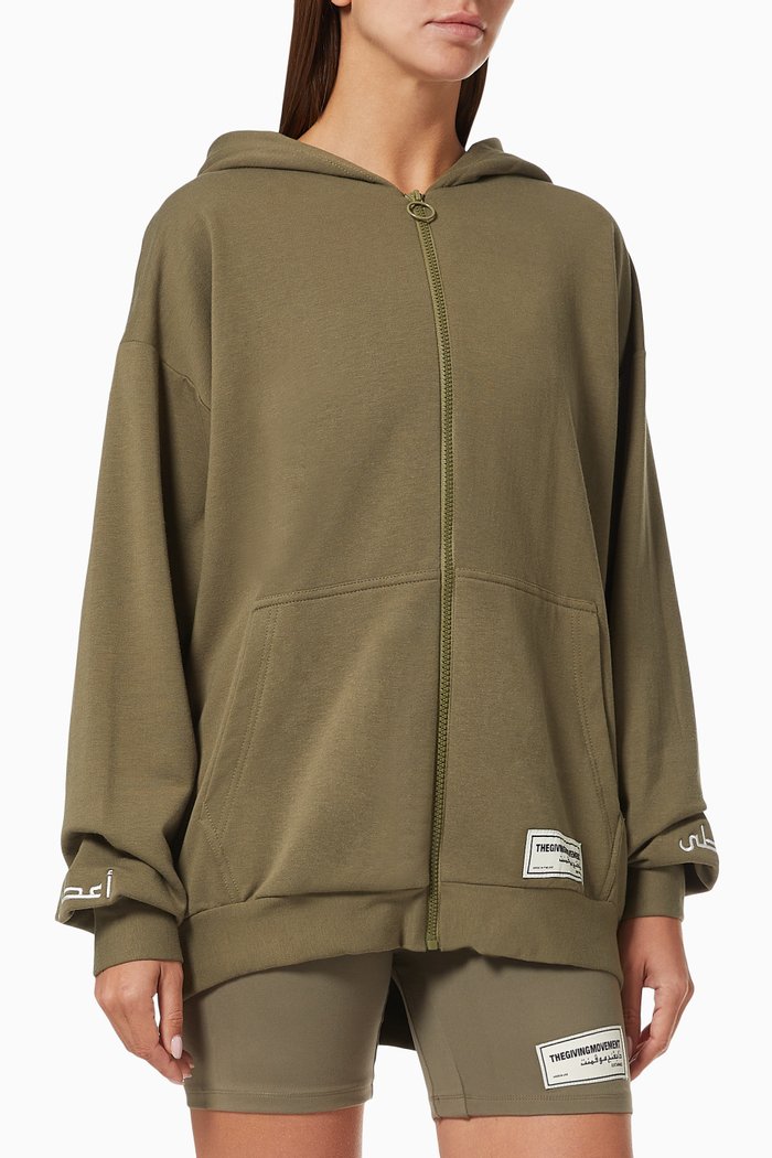 

Organic Bamboo Super Oversized Hoodie, Brown