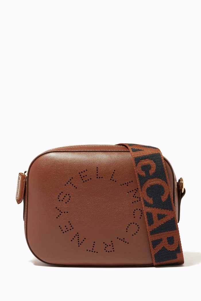 

Stella Logo Mini Bag in Eco Alter Nappa, Brown
