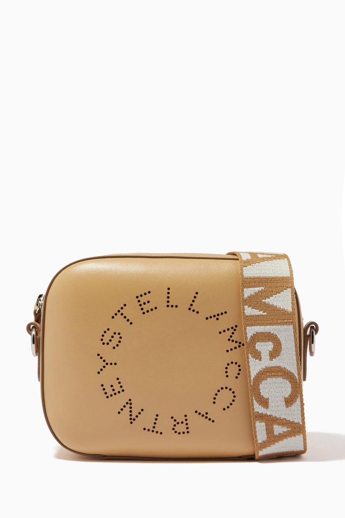 

Stella Logo Mini Bag in Eco Alter Nappa, Neutral