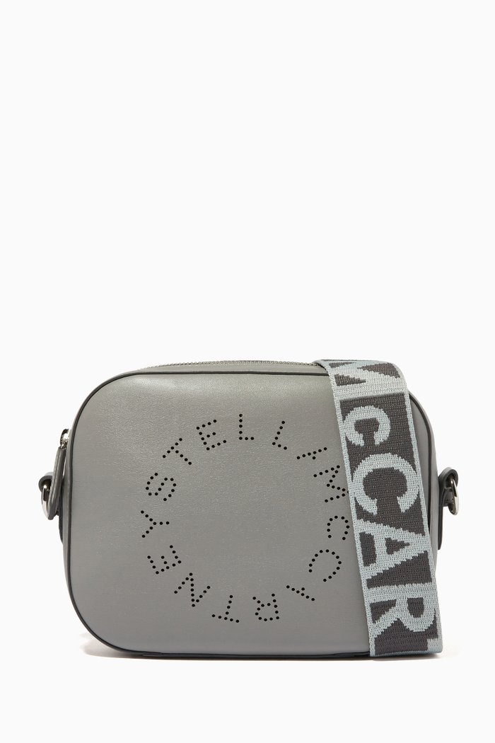 

Stella Logo Mini Bag in Eco Alter Nappa, Grey