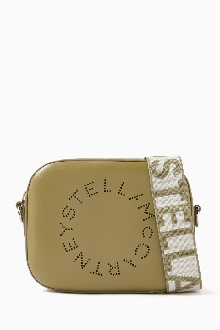 

Mini Stella Logo Bag in Eco Alter Nappa, Brown