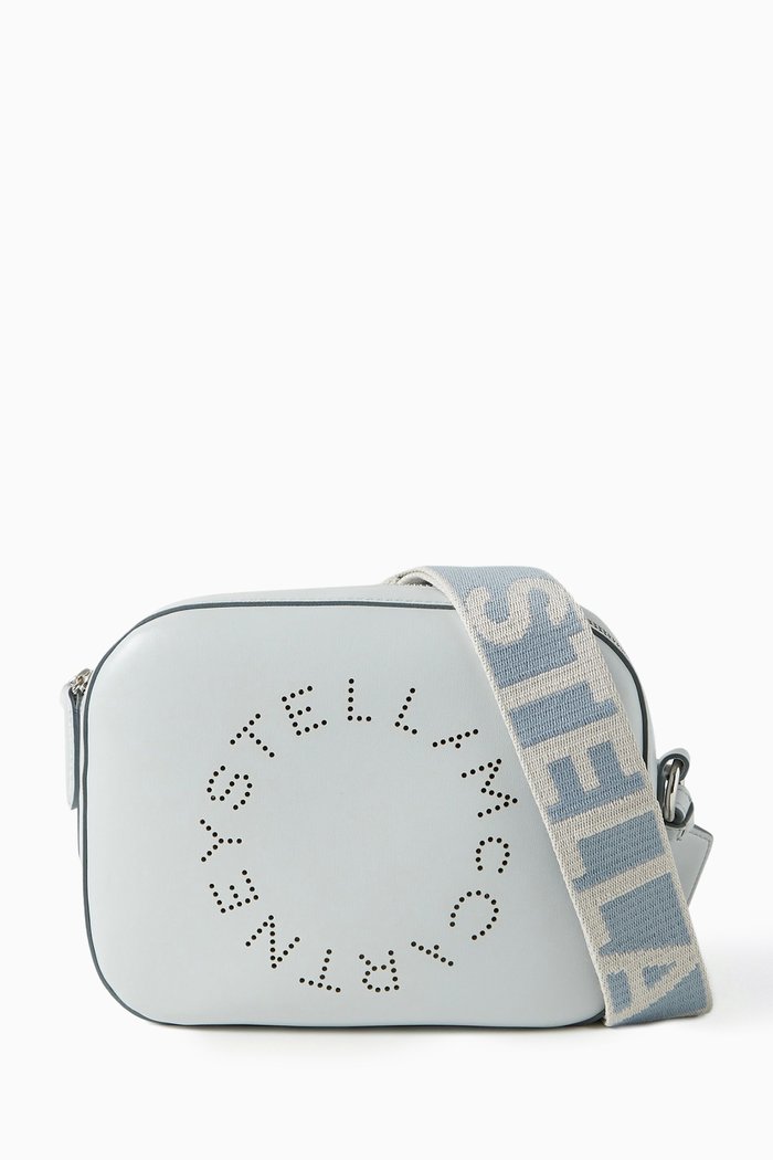 

Stella Logo Mini Bag in Eco Alter Nappa, Blue