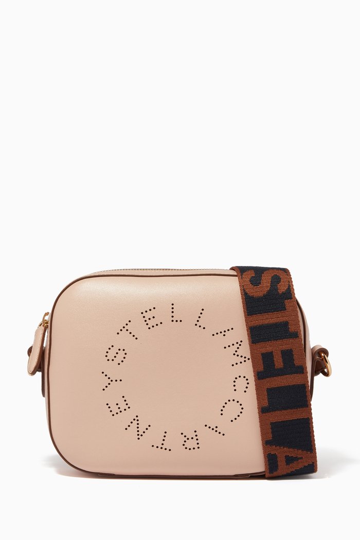 Stella Logo Mini Bag in Eco Alter Nappa, Pink