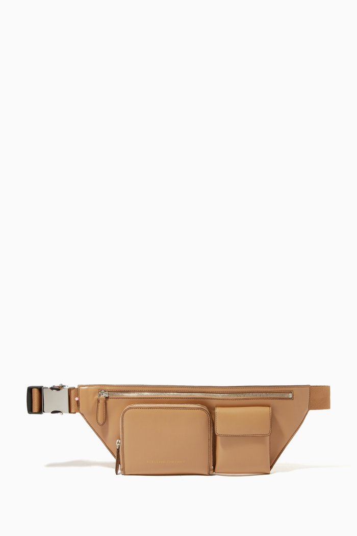 

Zipit Belt Bag in Alter Leather, Neutral