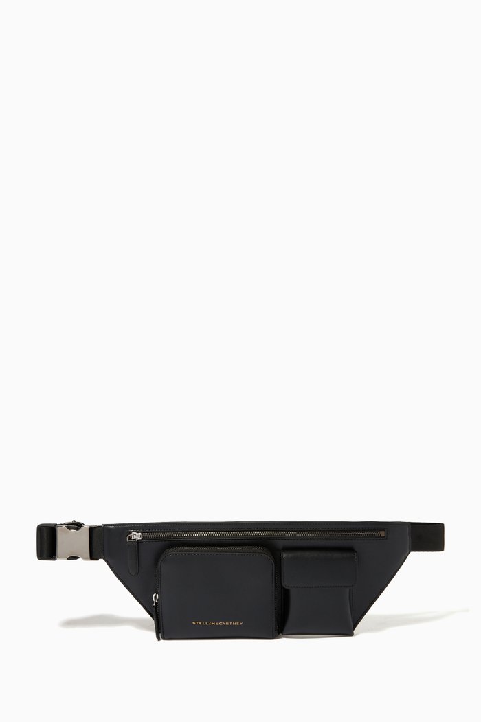 

Zipit Belt Bag in Alter Leather, Black