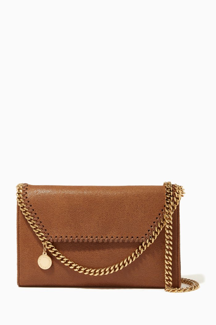 

Mini Falabella Crossbody Bag, Brown