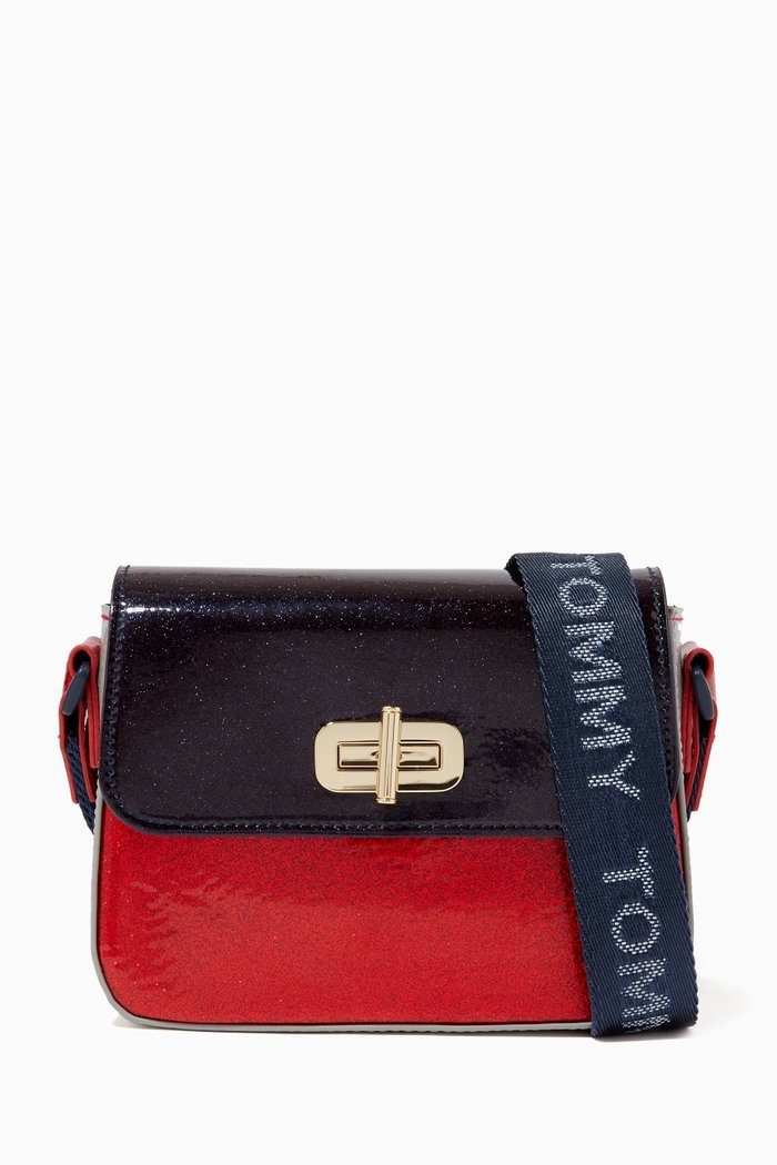 

Mini Me Turnlock Bag in Glitter, Multicolour